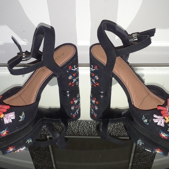 Beaded Block Heels! - Picture 2 of 6